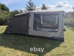 Tente de camping gonflable en toile TC Outwell Virginia 5 places, toute neuve et primée