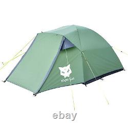 Tente de camping grande et imperméable, portable pour activités de plein air, randonnée, pêche en famille.