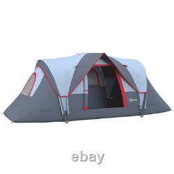 Tente de camping grande pour 5-6 personnes, une chambre, imperméable, familiale, extérieur, randonnée, festival