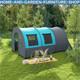 Tente De Camping Imperm&eacute;able De 3000 Mm Pour 5 &agrave; 6 Personnes, Familiale, Avec Espace De Vie, Chambre Et Sac De Transport