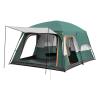 Tente De Camping Imperméable Et Facile à Monter, Grande Tente Familiale Avec Séparateur De Pièce
