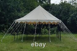 Tente de camping médiévale grande Markward 8x5 imperméable pour événement de reconstitution LARP