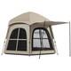Tente De Camping Pop-up Instantan&eacute;e Pour 3 &agrave; 4 Personnes, Imperm&eacute;abilit&eacute; 3 000 Mm, Avec 2 Portes, Kaki