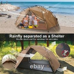 Tente de camping pour 2 personnes Night Cat 2, étanche, tente de randonnée à deux couches