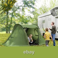 Tente de camping pour 3 personnes avec espace de vie et 2 chambres, 3000 mm imperméable