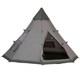 Tente De Camping Pour Grande Famille De 6-7 Personnes Outsunny Avec Sac De Transport, Gris