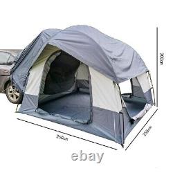 Tente de camping pour voiture SUV extérieure imperméable 150D Oxford pour 3 personnes