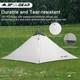 Tente De Camping Sauvage Ultral&eacute;g&egrave;re 1 Personne 3f Lanshan 15d L&eacute;g&egrave;re En Ext&eacute;rieur
