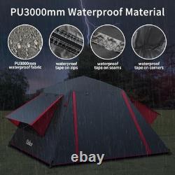 Tente de camping, tente pop-up pour 3 personnes extra large, étanche, dôme automatique