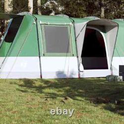 Tente de camping tunnel 4 personnes verte imperméable