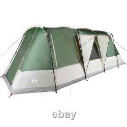 Tente de camping tunnel 4 personnes verte imperméable
