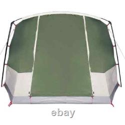Tente de camping tunnel 4 personnes verte imperméable