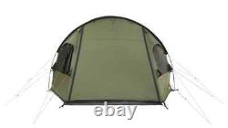 Tente de camping tunnel familiale Easy Camp Hidra 5 personnes (Vert)