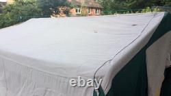 Tente de camping vintage Sunncamp Ranch en toile de coton avec tapis de sol tissé