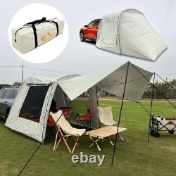 Tente de coffre de voiture, auvent imperméable universel pour SUV, abri de camping large, Royaume-Uni