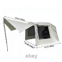 Tente de coffre de voiture large avec extension arrière pour abri de camping étanche et anti-UV Tente de coffre de voiture large avec extension arrière pour abri de camping étanche et anti-UV