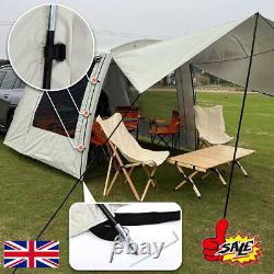 Tente de coffre de voiture universelle pour SUV avec grand auvent abri de camping imperméable UF