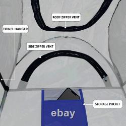 Tente de confidentialité pop-up portable pour douche, toilettes, et vestiaire en plein air pour le camping et la randonnée