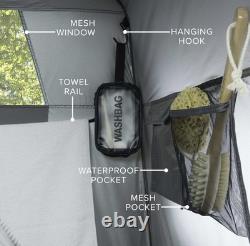 Tente de douche COLAPZ neuve et scellée, toilettes, douche, cabine de change pop-up, prix conseillé 199 £