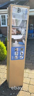 Tente de douche triple Joolca pour camping, intimité en extérieur, portable, NEUF