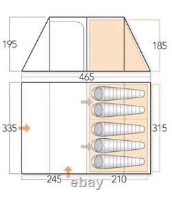 Tente de famille Vango Icarus 500 Deluxe jusqu'à 5 personnes