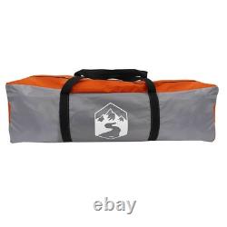 Tente de famille portable 9-10 personnes, tente imperméable pour camping en plein air et festival
