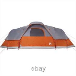 Tente de famille portable pour 9-10 personnes, tente imperméable pour camping en plein air et festival