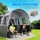 Tente De Famille Pour Camping En Plein Air, Grande Tunnel, 8-10 Personnes, Immense