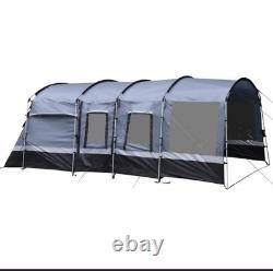 Tente de famille pour camping en plein air, grande tunnel, 8-10 personnes, immense