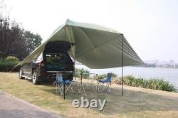 Tente de gazebo arrière de voiture imperméable portable pour grand SUV, auvent de voiture, abri solaire, canopy