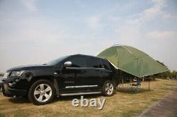 Tente de gazebo arrière de voiture imperméable portable pour grand SUV, auvent de voiture, abri solaire, canopy