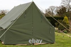 Tente de patrouille 14' x 14' vert olive 44 kg et peut accueillir plus de 10 personnes