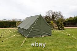 Tente de patrouille 14' x 14' vert olive 44 kg et peut accueillir plus de 10 personnes