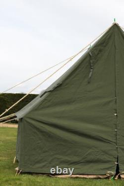 Tente de patrouille 14' x 14' vert olive 44 kg et peut accueillir plus de 10 personnes
