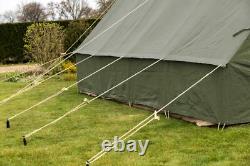Tente de patrouille 14' x 14' vert olive 44 kg et peut accueillir plus de 10 personnes