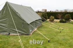Tente de patrouille 14' x 14' vert olive 44 kg et peut accueillir plus de 10 personnes