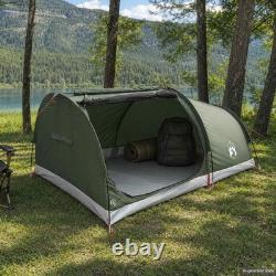 Tente de randonnée imperméable WALPLUS vert armée pour 2 personnes