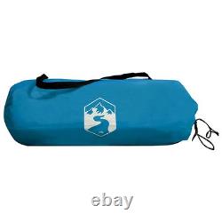 Tente de randonnée solo bleue WALPLUS légère et imperméable pour 1 personne