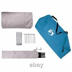 Tente de randonnée solo bleue WALPLUS légère et imperméable pour 1 personne