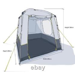 Tente de rangement utilitaire portable Maypole avec mât 9542 pour camping et caravane