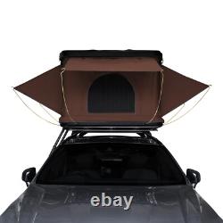 Tente de toit de voiture grande coque rigide pop-up lit de camping échelle 2-3 personnes