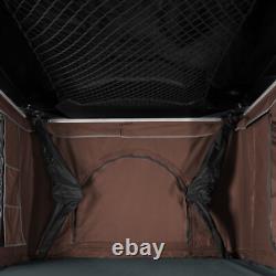 Tente de toit de voiture grande coque rigide pop-up lit de camping échelle 2-3 personnes