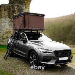 Tente de toit de voiture grande coque rigide pop-up lit de camping échelle 2-3 personnes