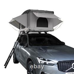 Tente de toit de voiture grande coque rigide pop-up pour camping avec échelle 2-3 personnes