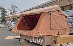 Tente de toit expansible Soft Shell XL Grande beige pour camping automobile Tente de toit expansible Soft Shell XL Grande beige pour camping automobile