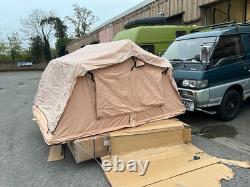 Tente de toit expansible Soft Shell XL Grande beige pour camping automobile Tente de toit expansible Soft Shell XL Grande beige pour camping automobile