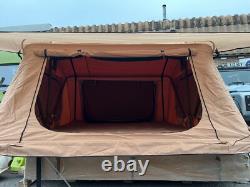 Tente de toit expansible Soft Shell XL Grande beige pour camping automobile Tente de toit expansible Soft Shell XL Grande beige pour camping automobile