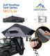 Tente De Toit Pour Voiture Grande Bo&icirc;te &agrave; Coque Rigide, Lit Superpos&eacute; Escamotable, &eacute;chelle De Camping, 2-3 Personnes, Xl