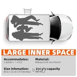 Tente de toit rigide Pop-Up pour 2-3 personnes pour SUV, caravane, van aménagé