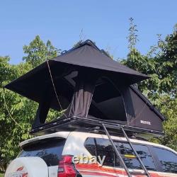 Tente de toit rigide pour 2-3 personnes avec échelle pour camping en van ou jeep